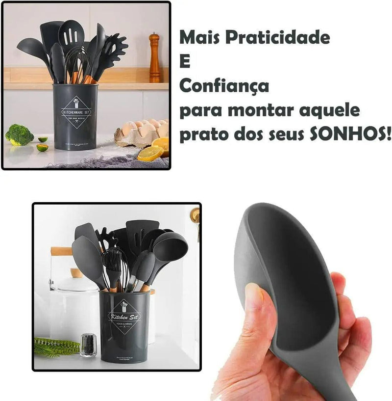 Colheres de Silicone